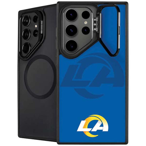 NFL Los Angeles Rams Double Vision Galaxy S25 Ultra Kickstand Case